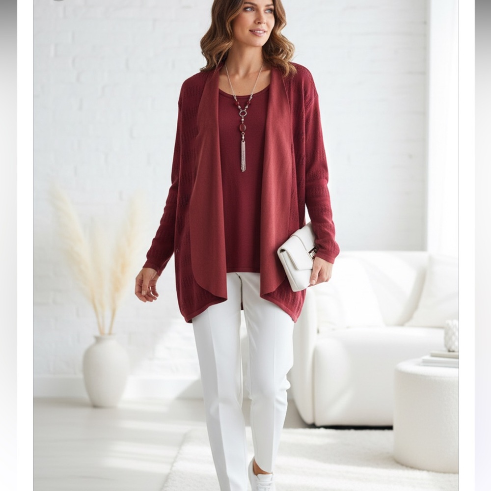 ALFRED DUNNER Madison Avenue Layered Look Sweater Size 3X NWOT